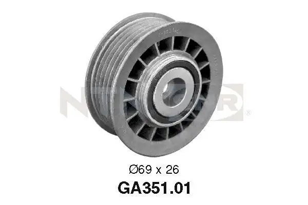 SNR GA35101 Alternatör Gergi Rulmanı A6012001070 resmi