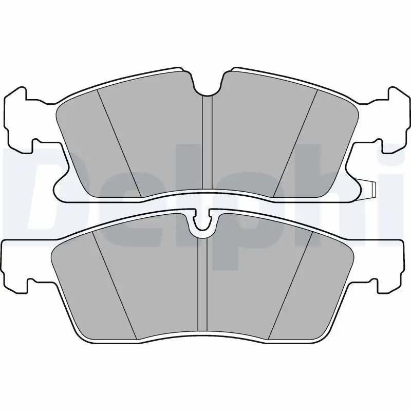 DELPHI LP3173 Ön Fren Balatası 68052370AC resmi