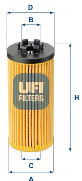 UFI 25.211.00 Yağ Filtresi resmi