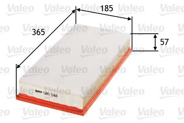VALEO 585048 Hava Filtresi resmi