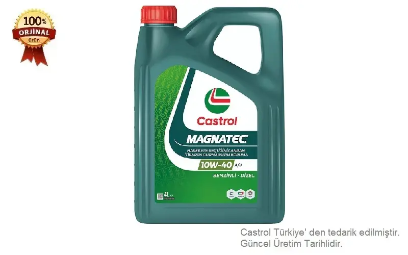 CASTROL 10w40 Magnatec (4 Litre) resmi
