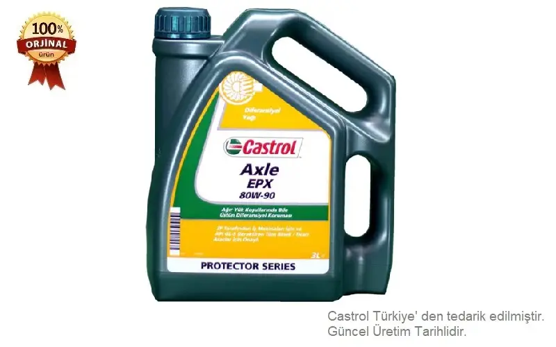 CASTROL 80w90 Şanzıman Yağı (3 Litre) resmi