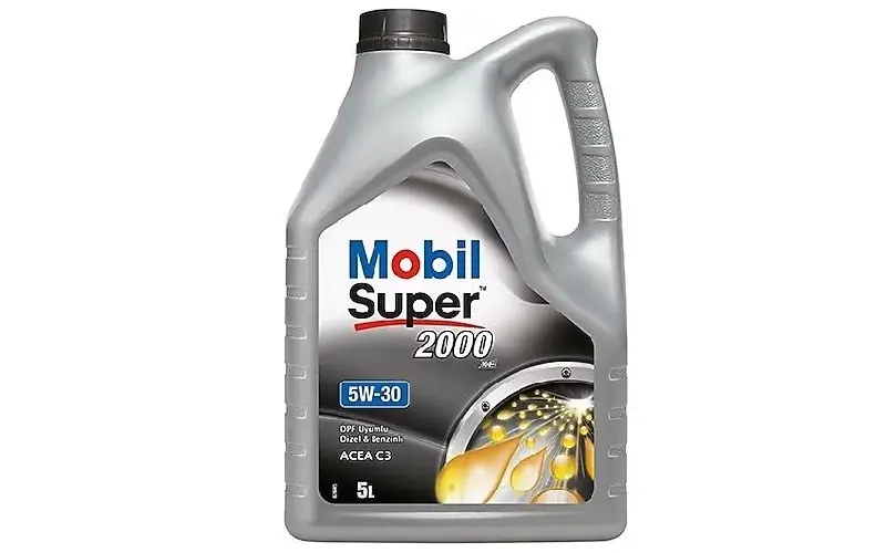 MOBIL 5w30 Super 2000 (5 Litre) resmi