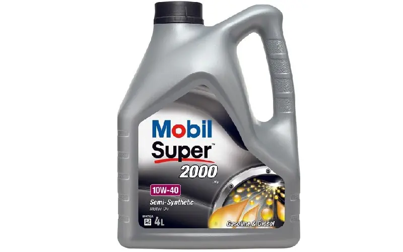 MOBIL 10w40 Super 2000 (4 Litre) resmi