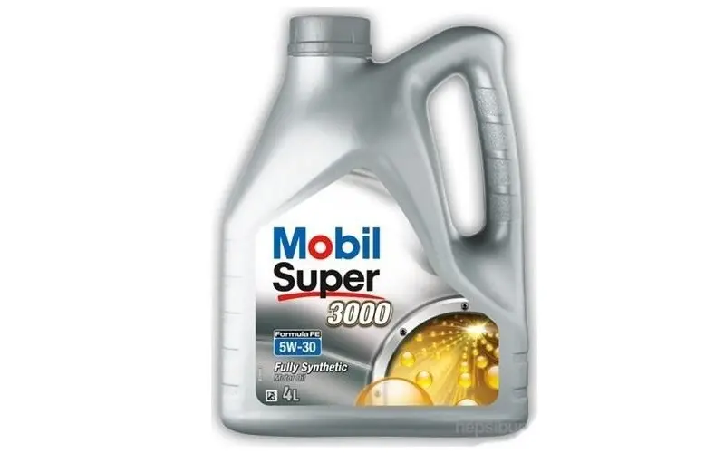 MOBIL 5w30 Super 3000 (4 Litre) resmi