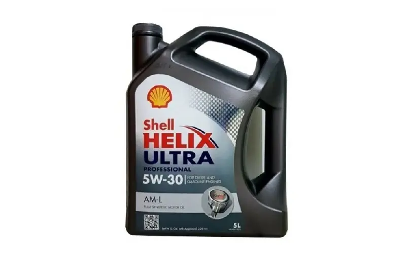 SHELL 5w30 Helix Ultra Pro AML (5 Litre) resmi