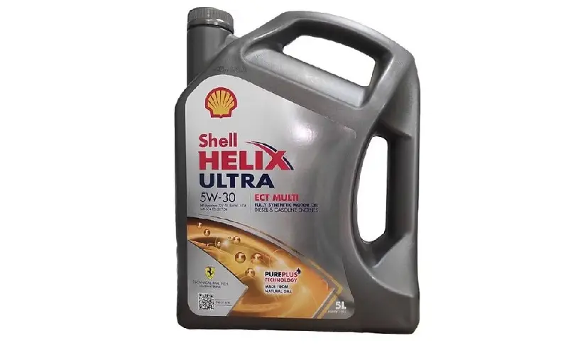 SHELL 5w30 Helix Ultra ECT (5 Litre) resmi