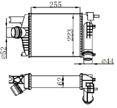 ORIS IRN146062 Turbo Radyatörü 144961381R resmi