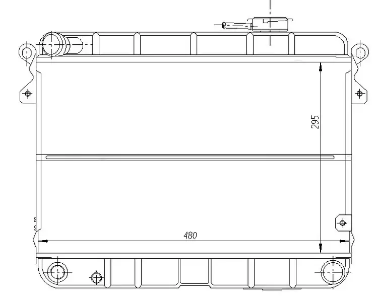 ORIS MFI051034 Radyatör 85005296 resmi