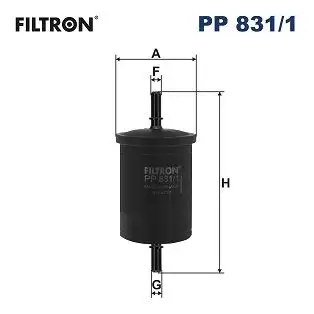 FILTRON PP831/1 Yakıt Filtresi resmi