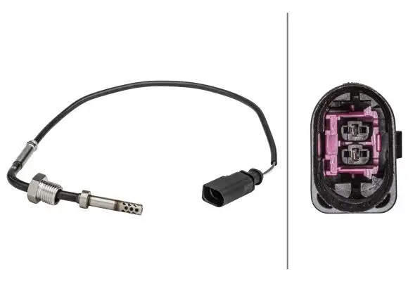 HELLA 6PT358181-161 Egzoz Sıcaklık Sensörü 059906088A resmi