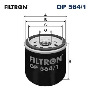 FILTRON OP564/1 Yağ Filtresi 96475855 resmi