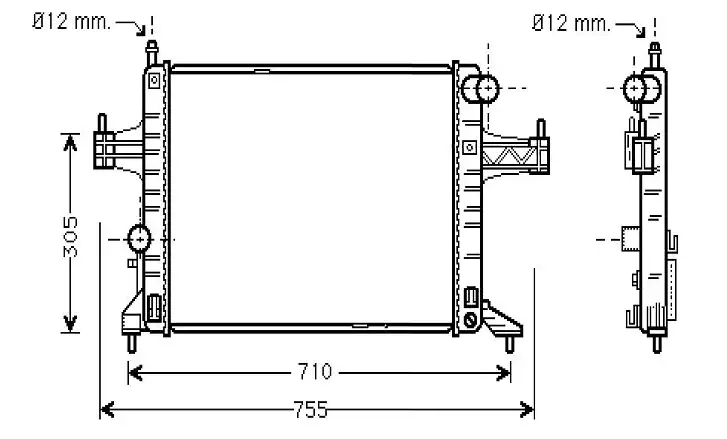 ORIS MOP144023 Radyatör 1300237 resmi