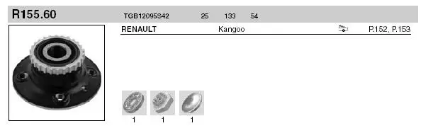 SNR TGB12095S42 Arka Poyra resmi