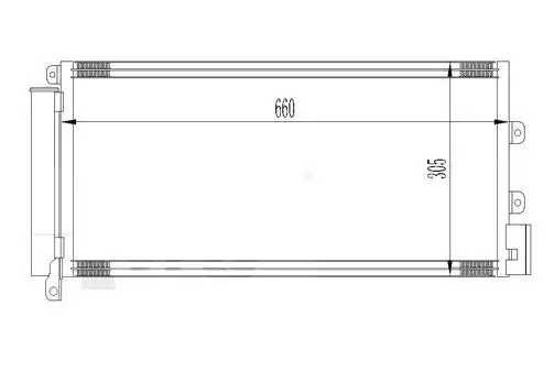 MGA 82224 Klima Radyatörü 51785227 resmi
