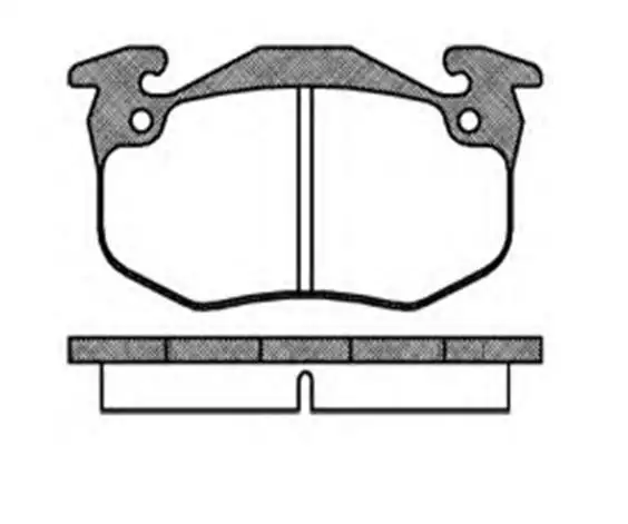 MGA 55136 Ön Fren Balatası 7701205277 resmi