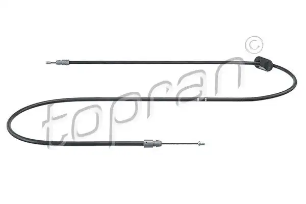 TOPRAN 409201001 El Fren Halatı (Orta) A2114200185 resmi