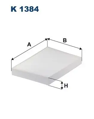 FILTRON K1384 Polen Filtresi 31407747 resmi