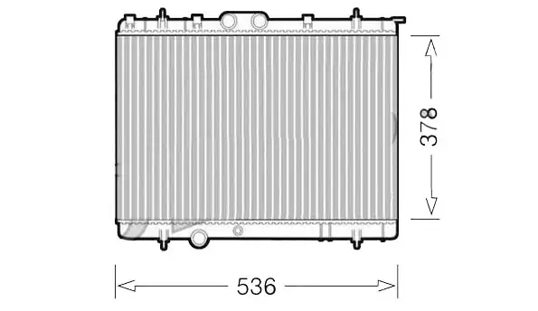 KALE 2018191AB Radyatör resmi