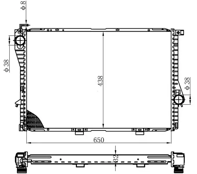 ORIS BBM119032 Radyatör resmi