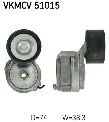 SKF VKMCV51015 Kayış Gergi Kütüğü A4572001670 resmi