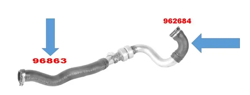 MGA 962684 Turbo Hortumu 8200598007 resmi