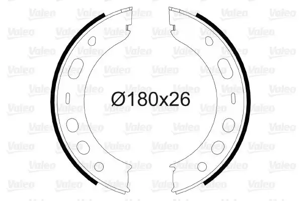 VALEO 564071 El Fren Balatası resmi