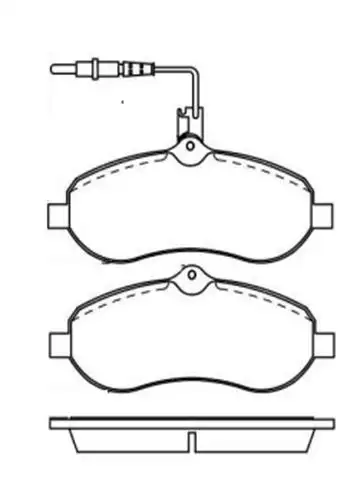 MGA 55104 Ön Fren Balatası 9467548887 resmi