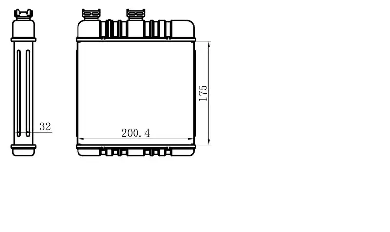 ORIS KOP010032 Kalorifer Radyatörü 1618142 resmi