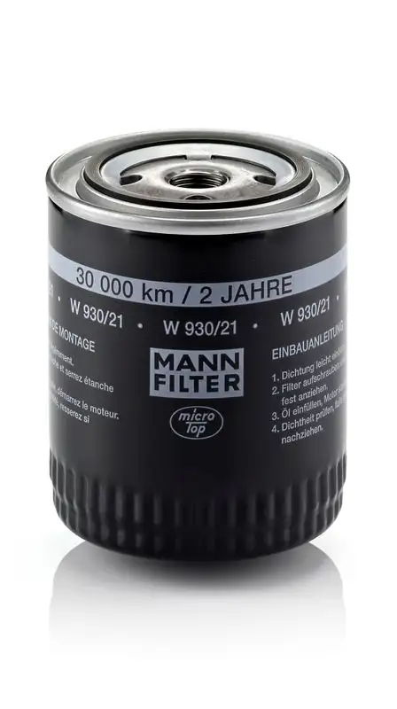 MANN W930/21 Yağ Filtresi 078115561H resmi