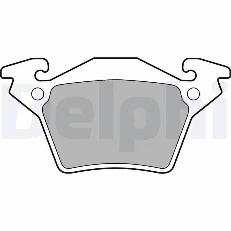 DELPHI LP1471 Arka Fren Balatası A0034200220 resmi