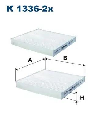 FILTRON K1336-2X Polen Filtresi 64319237158 resmi