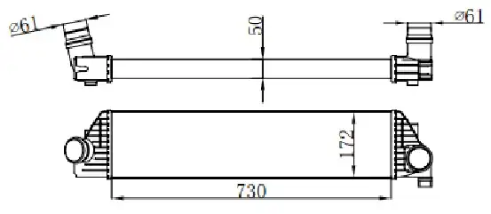 ORIS IRN143050 Turbo Radyatörü resmi