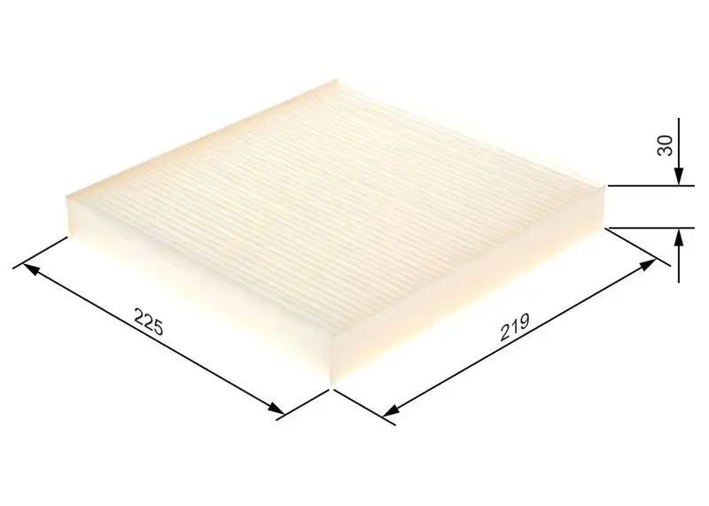 BOSCH 1987432083 Polen Filtresi resmi