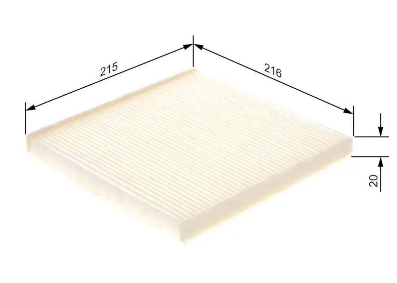 BOSCH 1987432085 Polen Filtresi resmi