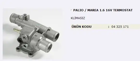 MITA 04325171 Termostat 46776217 resmi