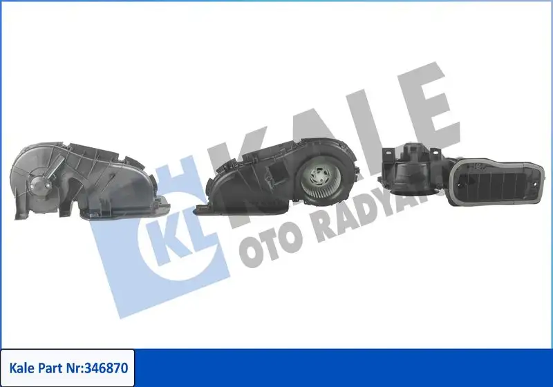 KALE 346870 Kalorifer Motoru 7701205899 resmi