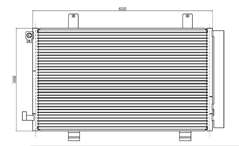 ORIS CSZ310016 Klima Radyatörü 9531079J00 resmi