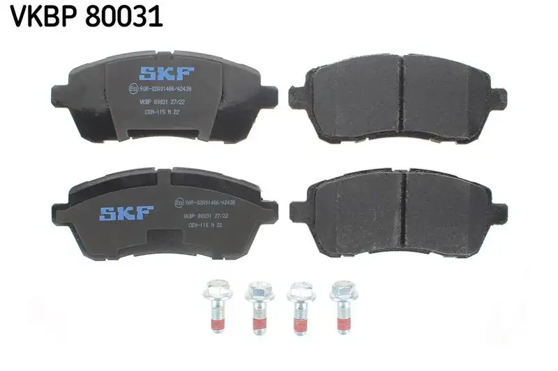 SKF VKBP80031 Ön Fren Balatası resmi