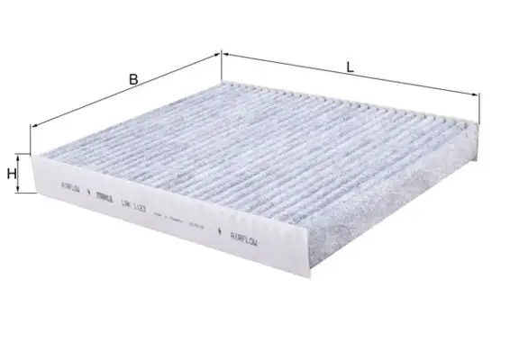 MAHLE LAK1123 Polen Filtresi (Karbonlu) resmi