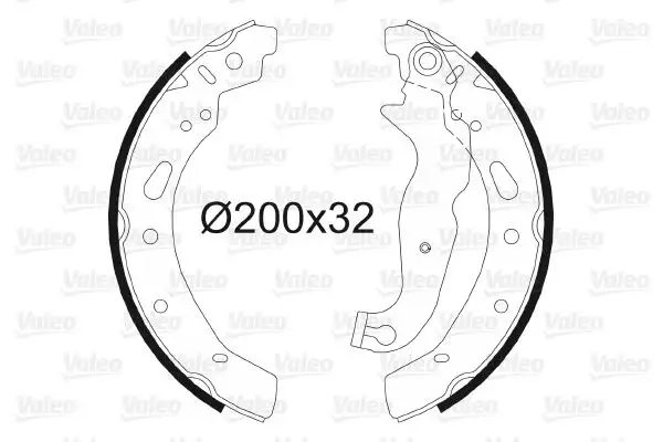 VALEO 564086 Arka Fren Balatası resmi
