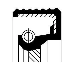 CORTECO 20017035B (82017035) Yağ Keçesi resmi