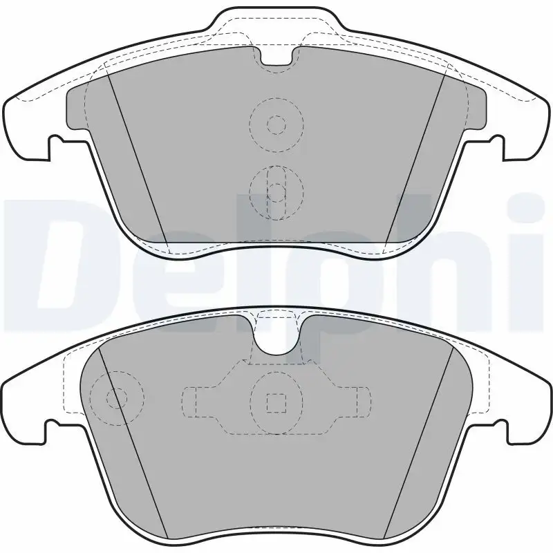 DELPHI LP1967 Ön Fren Balatası resmi
