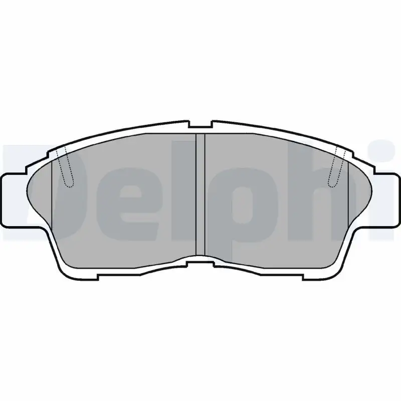 DELPHI LP789 Ön Fren Balatası resmi