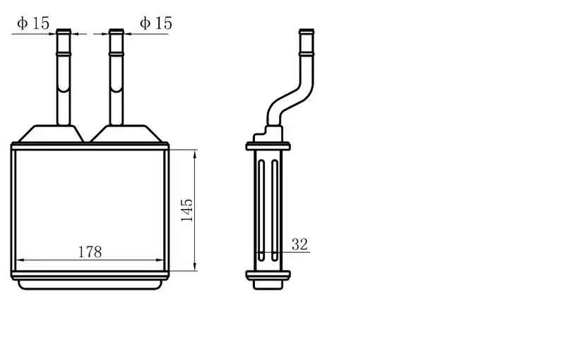 ORIS KOP013032 Kalorifer Radyatörü 1618020 resmi