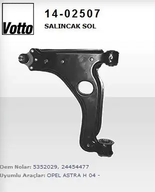 VOTTO 14-02507 Alt Salıncak (Sol) 5352029 resmi