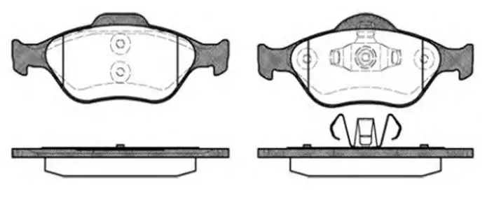 MGA 55247 Ön Fren Balatası TAMT2K021FSTL resmi