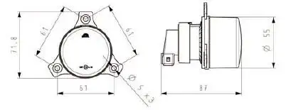 FARBA 12962E Sinyal Lambası 55RS360019 resmi