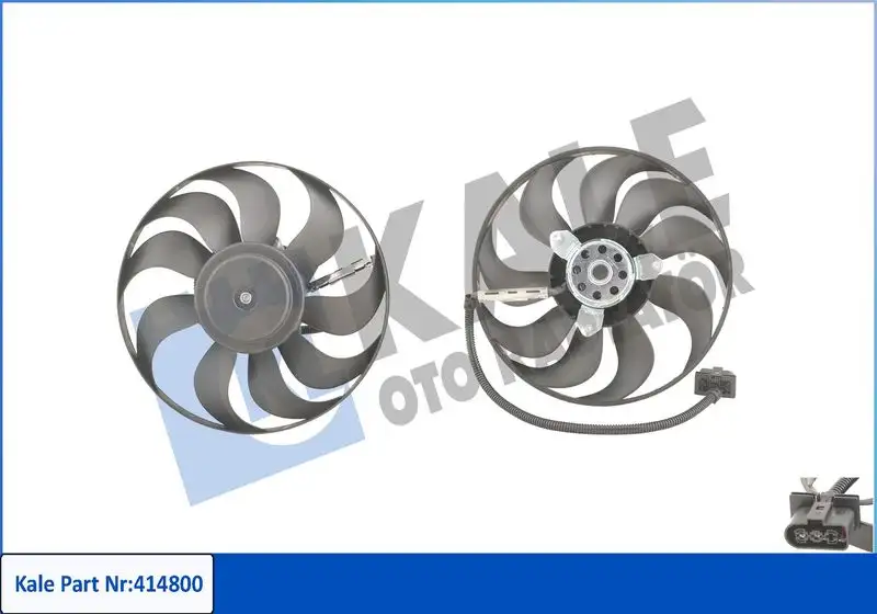 KALE 414800 Fan Motoru 1J0959455P resmi