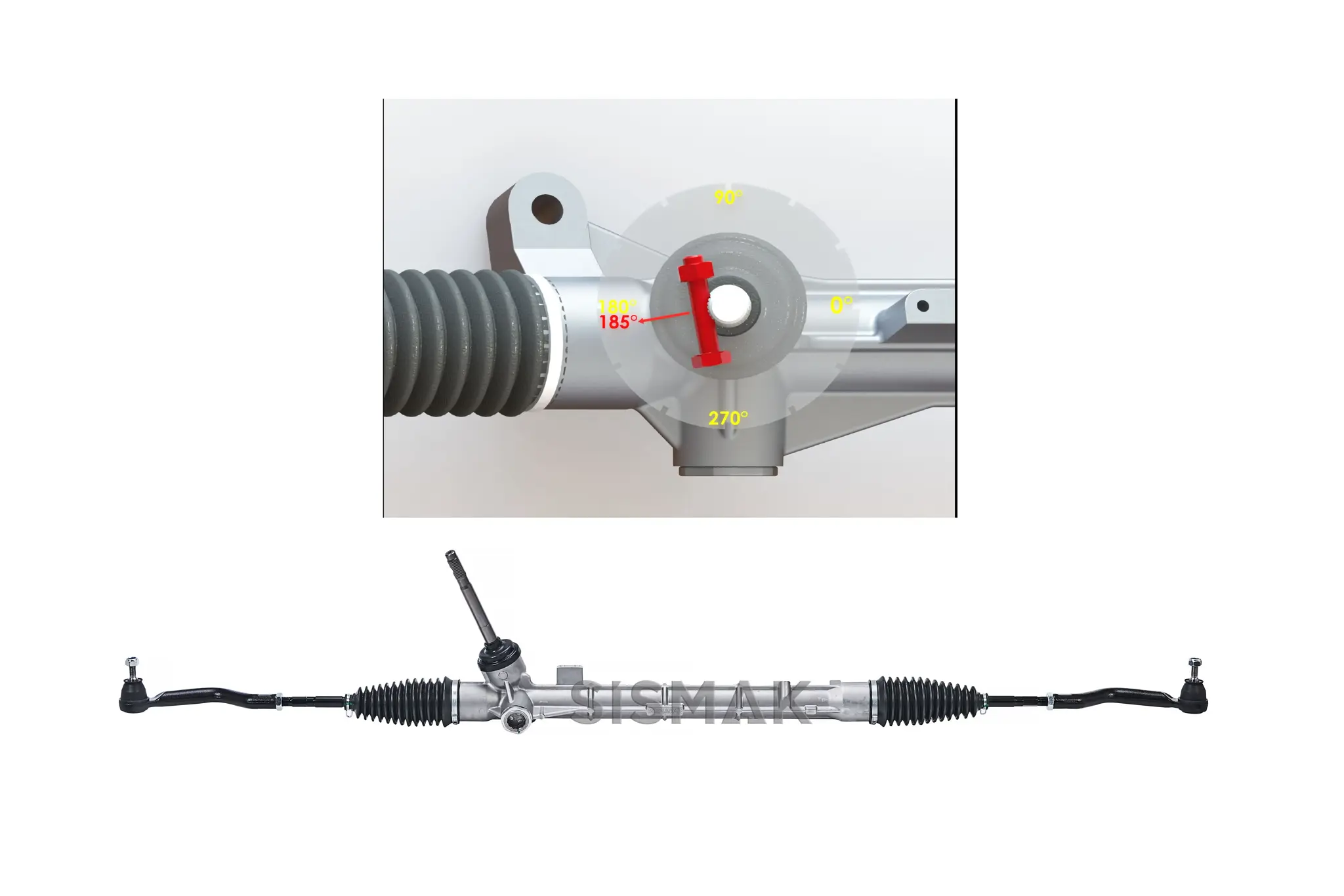 SİSMAK 284711T Direksiyon Kutusu 480014EH0B resmi